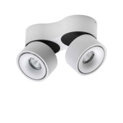 ANTIDARK - Easy Double W2100 LED plafondlamp, DTW, wit