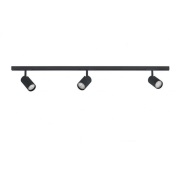 ANTIDARK - Designline Tube Kit 3 Plafondlamp 1m Zwart