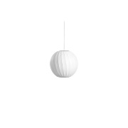 HAY - Nelson Ball Crisscross Bubble Hanglamp S Off-White Herman Miller