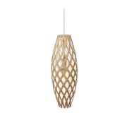 david trubridge - Hinaki Hanglamp H90 Wit 1 Kant