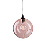 DESIGN BY US - Ballroom XL Hanglamp Pink met Zwart Zuilen