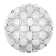 Slamp - Mida Plafondlamp/Wandlamp Large White/Platinum