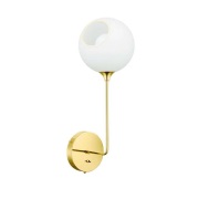 DESIGN BY US - Ballroom The Wall Wandlamp 57 cm White Snow/Gold