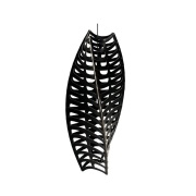 david trubridge - Toru Hanglamp Large 2 Zijkanten Zwart