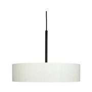 Dyberg Larsen - Calix Hanglamp Ø45x12 Naturel/Zwart DybergLarsen