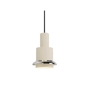 - Chaumont Hanglamp Ø15xH22 White/Nickel - DCW