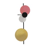 PLEASE WAIT to be SEATED - Planet Wandlamp Indian Red