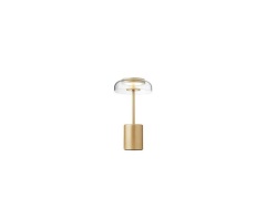 Nuura Aps - Blossi draagbare tafellamp Mini Nordic Gold/Clear Nuura