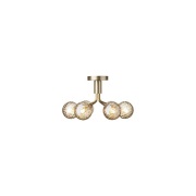 Nuura Aps - Apiales 6 Plafondlamp Brushed Brass/Optic Gold Nuura