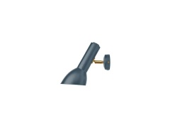 CPH Lighting - Oblique Wandlamp HW Brass/Petrol Blue