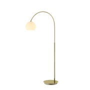 Lindby - Cynthia Vloerlamp Opal/Brass