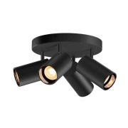 SLV - Asto Tube 4 Plafondlamp Black