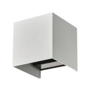 Lindby - Dara Square LED Smart Buiten Wandlamp Wit