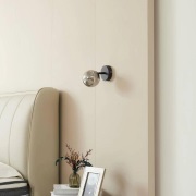 Lindby - Valentina Wandlamp Grijs/Zwart