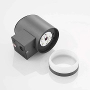 Lindby - Bentlas LED Solar Cell Wandlamp Anthracite