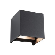 Paulmann - Cybo LED buiten wandlamp, RGBW, 10 cm, antraciet