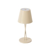 Lindby - Janea Cross Portable Taffellamp Dim. IP54 Beige