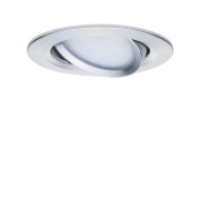 Paulmann - Nova Coin Recessed Plafondlamp 3pcs. Ø84 RGBW Turned Alumin...