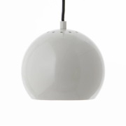 FRANDSEN - Ball Hanglamp Glossy Pale Grey
