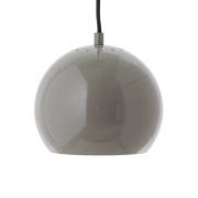 FRANDSEN - Ball Hanglamp Ø18 Glossy Warm Grey