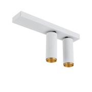 LOOM DESIGN - X-Beam plafondlamp Double White/Gold