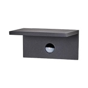 Lucande - Darina LED BuitenWandlamp w/Sensor Graphite