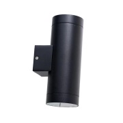 Dyberg Larsen - Stege Buiten Wandlamp Up/Down Mat Zwart