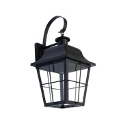 Lindby - Mertollio Buiten Wandlamp Black