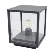 Lucande - Annalea buitenlamp H20 donkergrijs/helder
