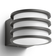 Philips Hue - Lucca Buiten Wandlamp Hue White Antracit