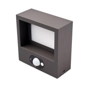 Lucande - Mahra Buiten Wandlamp IP54 Graphite