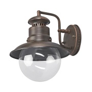 Lindby - Eddie Buiten Wandlamp Rust