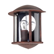 Lindby - Maelis Buiten Wandlamp Rust/Clear