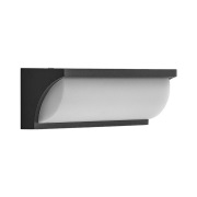 Lucande - Aune LED BuitenWandlamp Anthracite