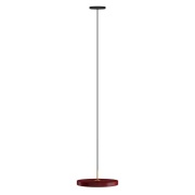 UMAGE - Asteria Mini LED hanglamp robijnrood/messing Ø 31 cm