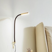 Lindby - Flexola Round LED Wandlamp Gold
