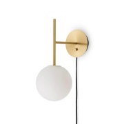 Audo Copenhagen - Wandlamp TR Bulb Suspended messing, dimbaar