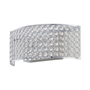 Lucande - Alizee Wandlamp Chrome/Clear