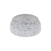 Lucande - Felias Plafondlamp Chrome/Clear