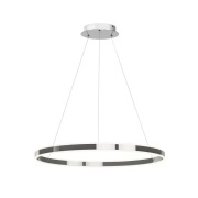 Lucande - Lyani Hanglamp Ø80 Chrome/White