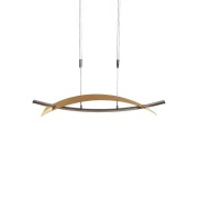 Lucande - Marija Hanglamp L90 Gold/Silver