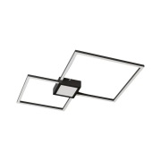 Lindby - Duetto 2 Plafondlamp Anthracite