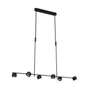 Paulmann - Puric Pane 6 Hanglamp Fixed 3-step Zwart