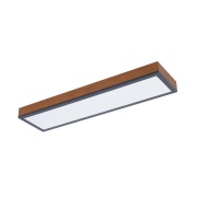Lindby - Laviona LED Plafondlamp L80 Wood/White