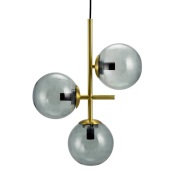 Dyberg Larsen - Como Hanglamp Smoke/Brass