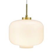 Dyberg Larsen - Arp Hanglamp Ø30 Opal/Brass DybergLarsen