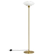Dyberg Larsen - DL31 Vloerlamp Opal/Brass DybergLarsen