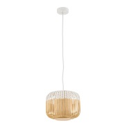 Forestier - Bamboo Hanglamp XS White