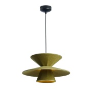 LOOM DESIGN - Morphic Hanglamp Green