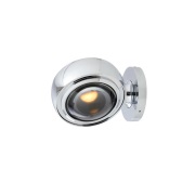 LOOM DESIGN - Optic Wandlamp Chrome